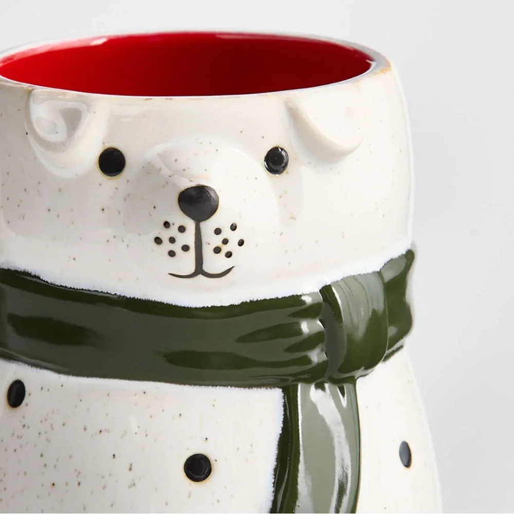 Crate&Barrel winter dog